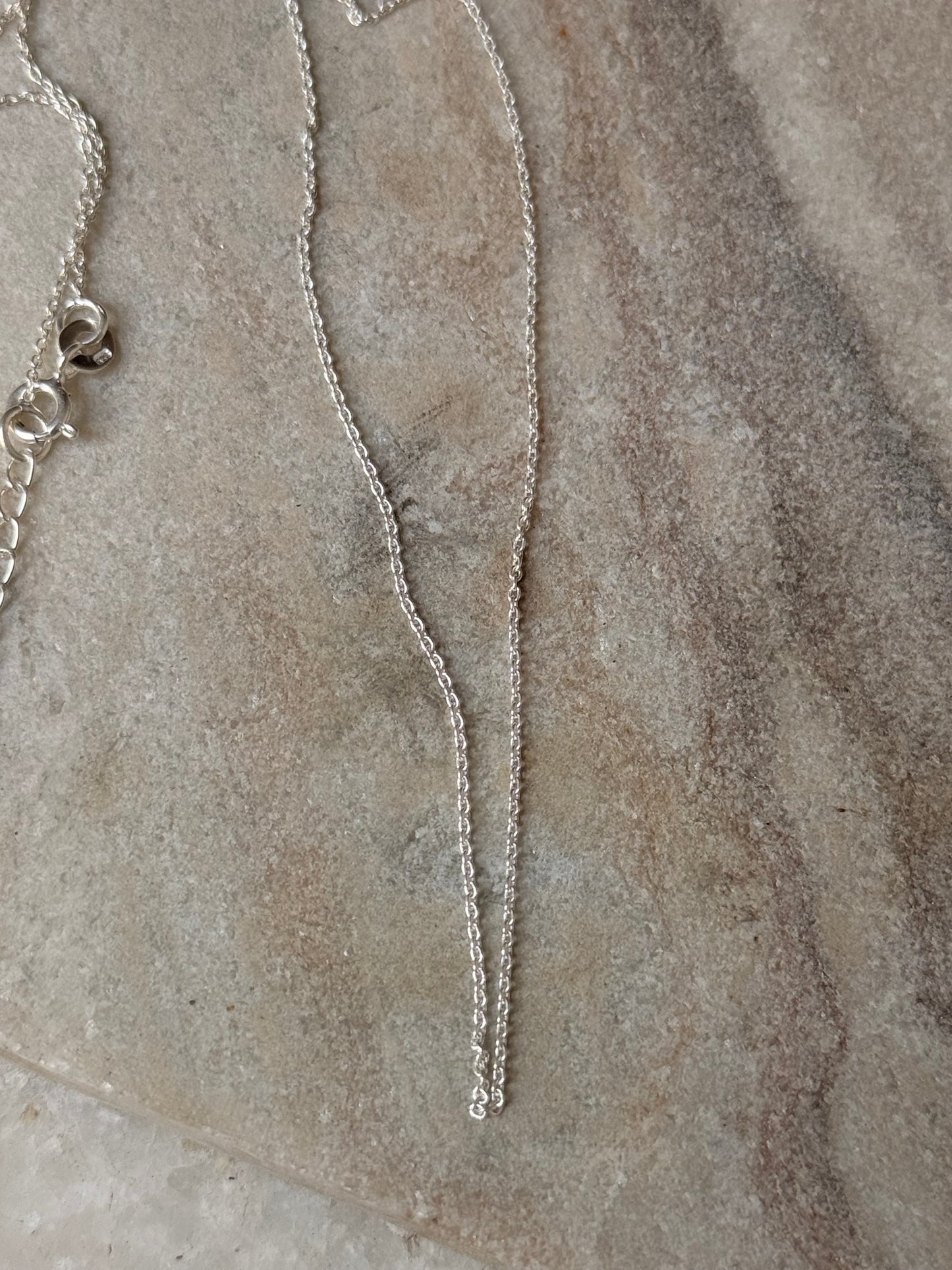925 Sterling Silver Dainty Cable Chain