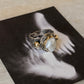 925 Sterling Silver Baroque Pearl Rustic Fusion Handcrafted Ring