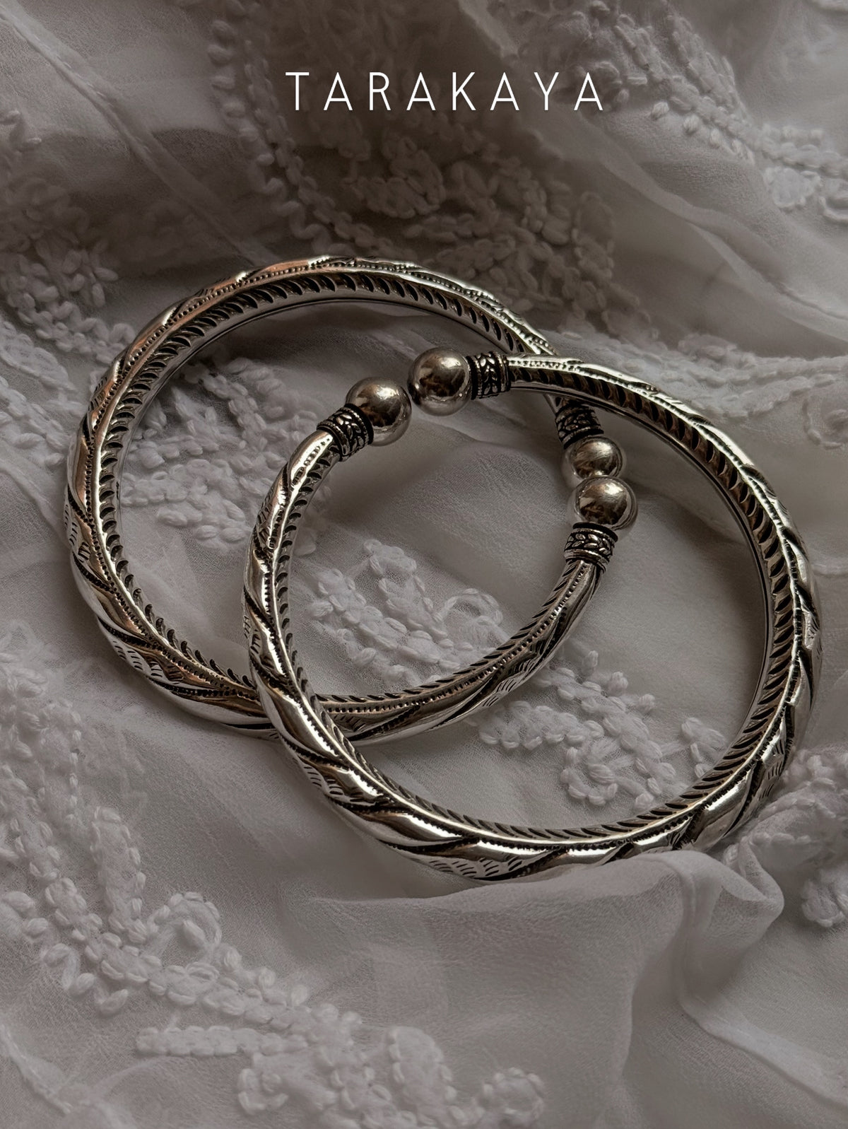 925 Sterling Silver Tribal Leg Kada Pure Daily Wear Single pc - 1 unit Anklet