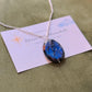 925 Sterling Silver Labradorite Evil Eye Handcrafted Necklace