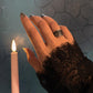 925 Sterling Silver Draped Textured Band Ring
