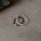 Natural Crystal Stretchy Fresh Water Pearl & Pyrite Pearl Rings