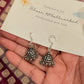 925 Sterling Silver Antique Classic Jhumki