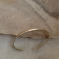925 Sterling Silver Antique Hill Tribe Floral Handcrafted Adjustable Kada
