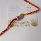 925 Sterling Silver Contemporary Spiral Reusable as Pendant Handcrafted Rakhi
