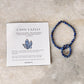 Natural Crystal Lapis Lazuli 4mm Stretchy Rings & Bracelet