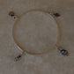925 Sterling Silver Tribal Charms Stackable Bangle- single pc
