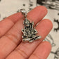 925 Sterling Silver Hanuman Ji Sitting Position Pendant