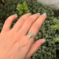 925 Sterling Silver Antler Moonstone Ring