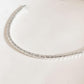 Hammered Silver Kada Bracelet for Stacking