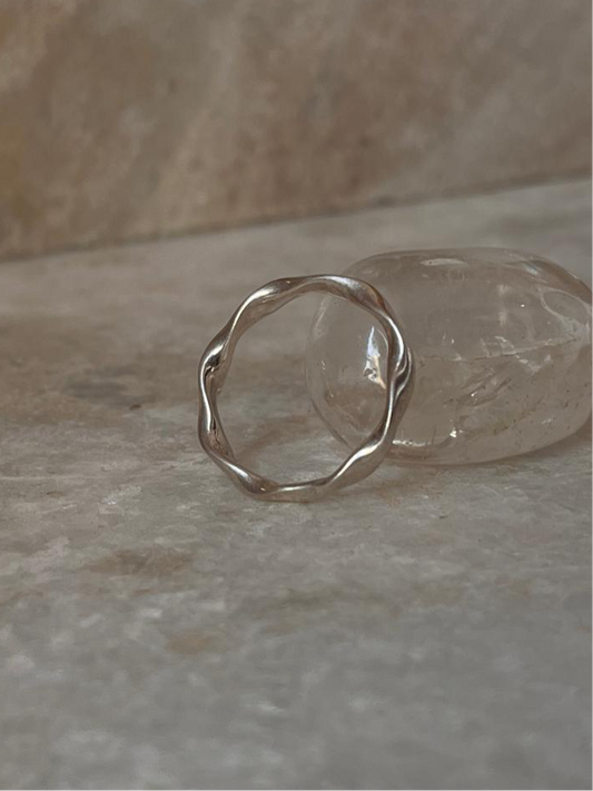 Sculpture 925 Sterling Silver Ring