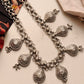 Banjara Antique Handcrafted Choker Paan Ghungroo  925 Sterling Silver Necklace