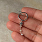 925 Sterling Silver Tara Moti - Pearls Stars Italian Hoops