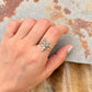 925 Sterling Silver Antler Moonstone Ring