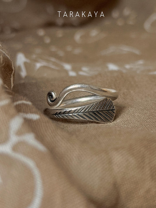 925 Sterling Silver Bohemian Hill Tribe Handcrafted Adjustable Ring
