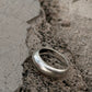 925 Sterling Silver Chunky Hula Dome Ring