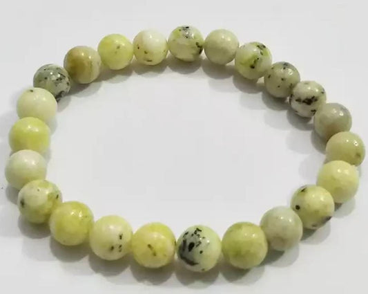 Serpentine Natural Crystal Bracelet 8MM