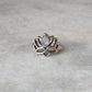 925 Sterling Silver Moonstone Divine Lotus Ring