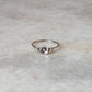 925 Sterling Silver Flower Leaf Ring