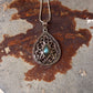 925 Sterling Silver Labradorite Filigree Work Handcrafted Pendant