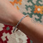 925 Sterling Silver Antique Hill Tribe Handcrafted Matsya Adjustable Kada