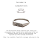 925 Sterling Silver Sunshine / Sun Engraved Signet Unisex Ring