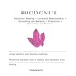 Combo Relaxation- Rhodonite 8mm + Aquamarine 8mm + Amethyst 4mm Natural Crystal Bracelet