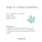Aqua Chalcedony 925 Sterling Silver for energy balance
