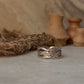 925 Sterling Silver Bohemian Hill Tribe Handcrafted Adjustable Ring