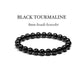 Black Tourmaline Natural Crystal Bracelet 8MM