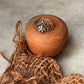 Citrine Crown Boho 925 Sterling Silver Ring
