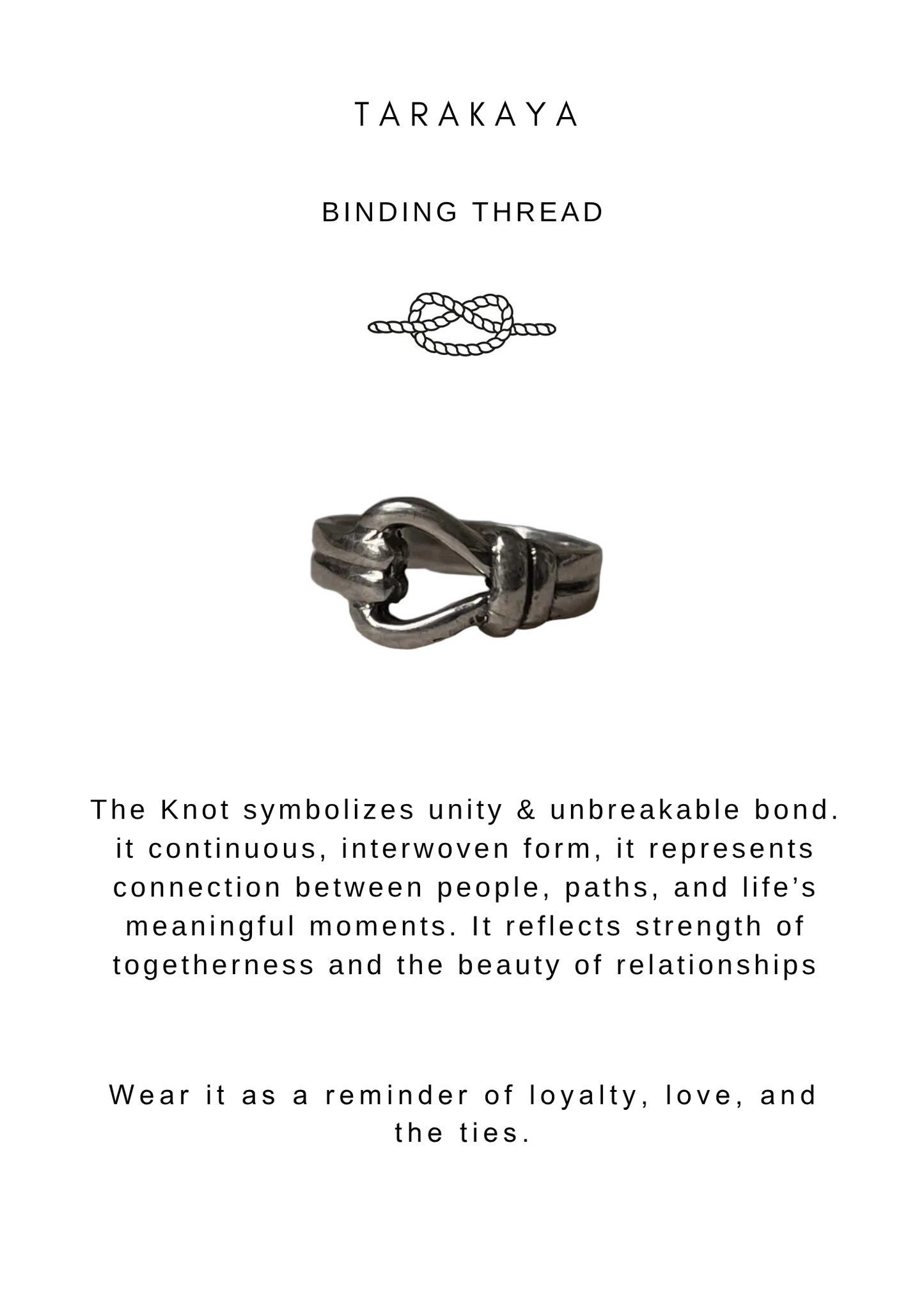 925 Sterling Silver Knot Unisex Band Ring