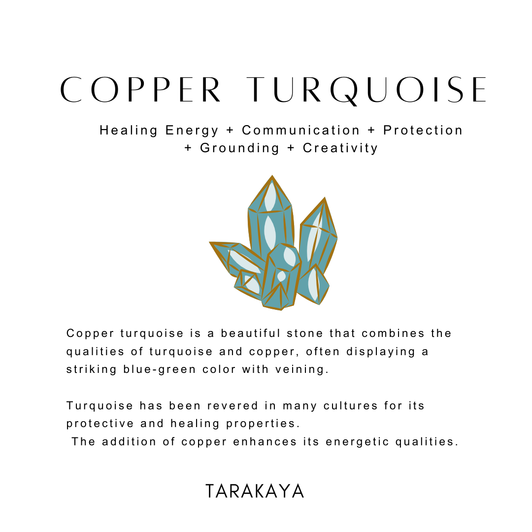 copper turquoise for protection