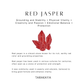 Red Jasper Crystal Band Ring