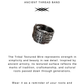 925 Sterling Silver Tribal Textured Wire Stack Band Ring