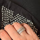 925 Sterling Silver Bohemian Hill Tribe Handcrafted Adjustable Ring