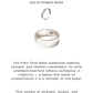 925 Sterling Silver Plain Thick Band Unisex Ring