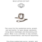 925 Sterling Silver Lotus Cut Out Minimal Boho Adjustable Ring