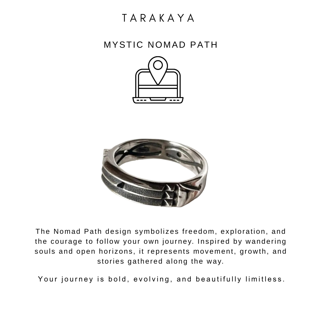 925 Sterling Silver Mystic Nomad Path Ring