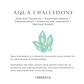 Aqua Chalcedony for energy balance