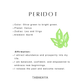 peridot crystal for stylish look