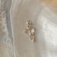 925 Sterling Silver Clear Quartz Butterfly Carved -Pink Tourmaline & Pearls Wire Wrapped Handcrafted Pendant