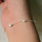925 Sterling Silver Serene Fresh Water Pearls Handcrafted Bracelet