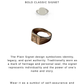 925 Sterling Silver Classic Square Signet Ring