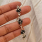 925 Sterling Silver Antique Rose Bracelet
