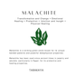 Malachite Boho 925 Sterling Silver Necklace