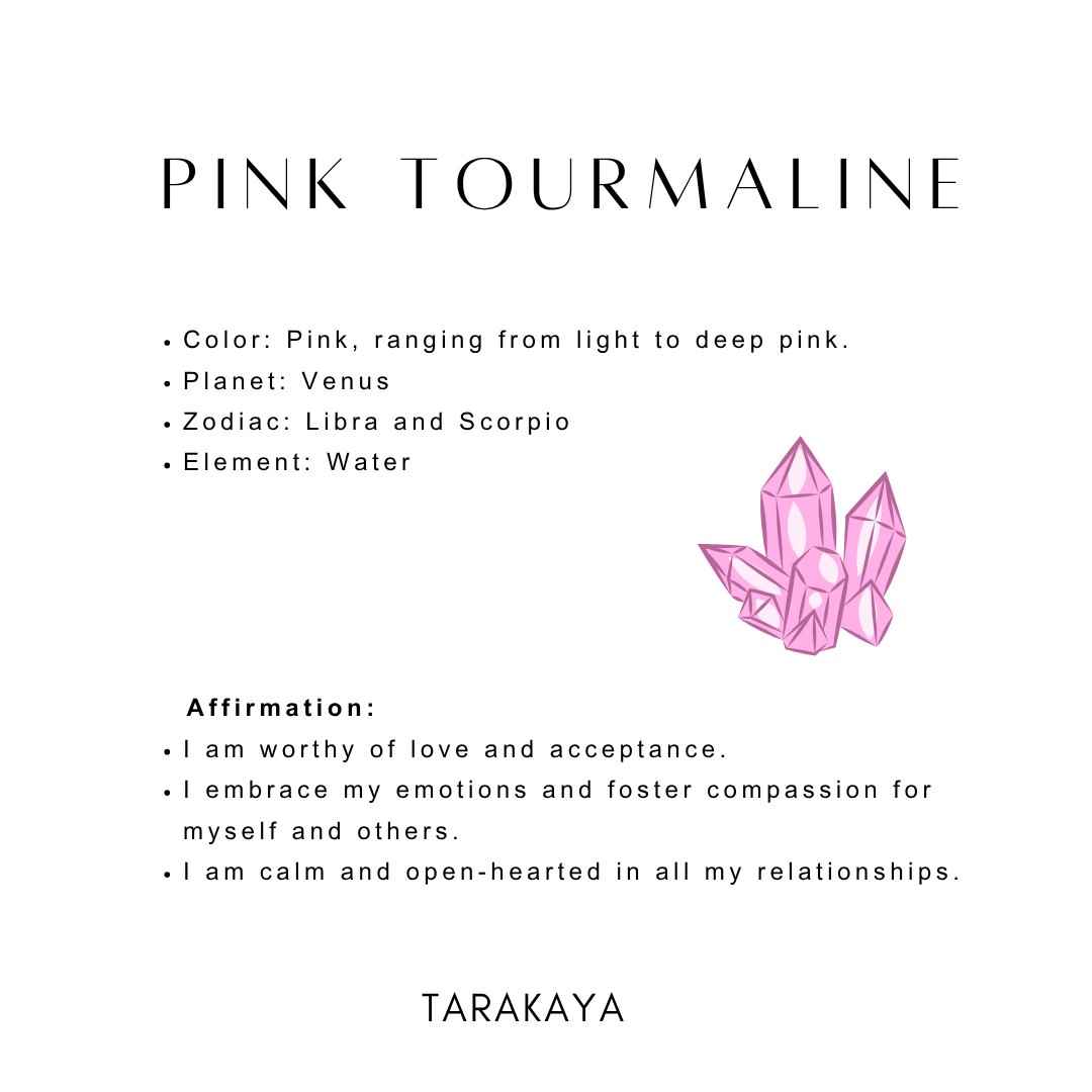 Raw pink tourmaline mineral specimen