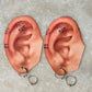 925 Sterling Silver Plain Ball Hoops