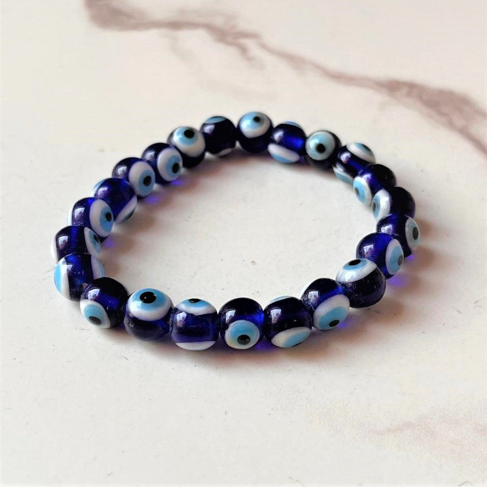  Evil Eye Healing Crystal Bracelet 8MM