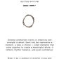 925 Sterling Silver Dot wise Balance & Harmony Ring